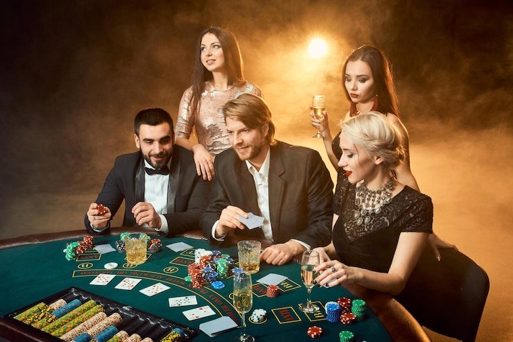 Live Microgaming table with professional dealer and HD studio setup
